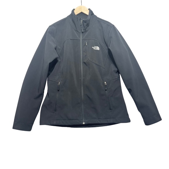 The North Face Jackets & Blazers - The North Face‎ Womens Soft Shell Jacket Black Full Zip L G